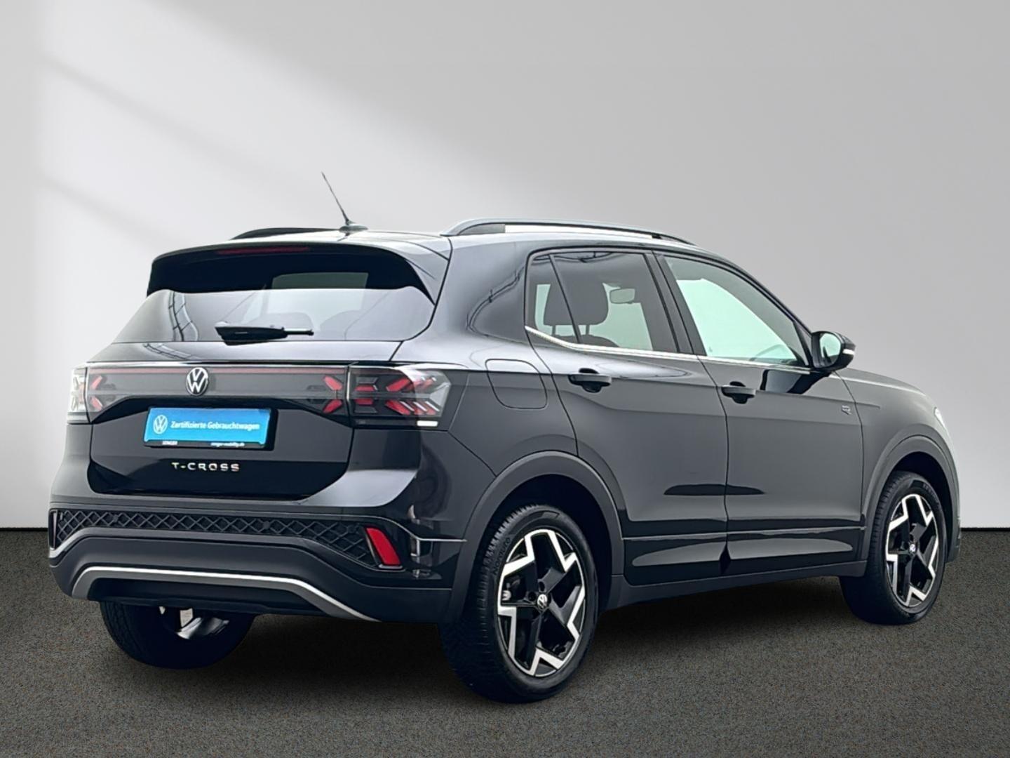Volkswagen T-Cross R-Line 1.0TSI CarPlay Matrix App-Connect, миниатюра 3
