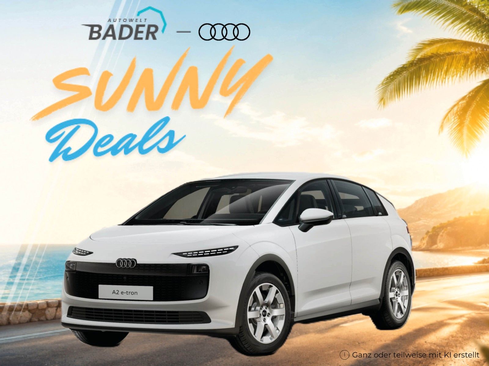 Audi A2 e-tron "Sunny Deals" AUTOWELT-BADER!