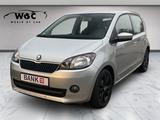 Skoda Citigo Elegance AUTOMATIK*KLIMA*PDC*SHZ*TEMPOMAT - Skoda Citigo mit Benzin-Antrieb: Silber, Kleinwagen