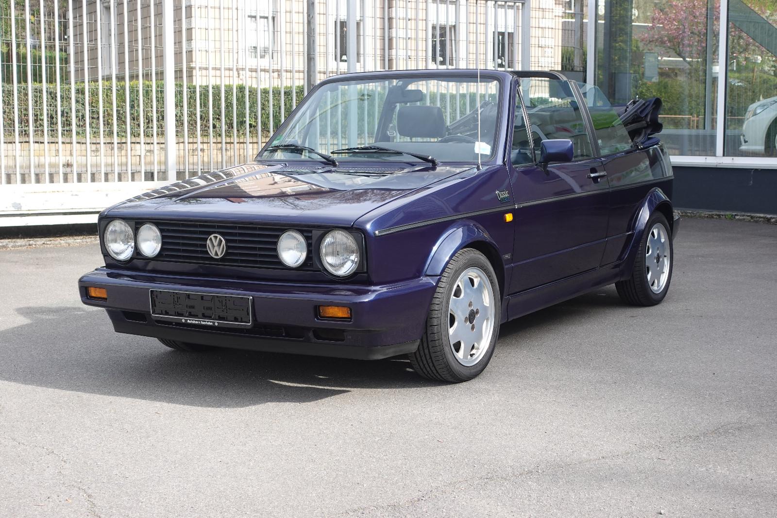 Volkswagen Golf 1 Cabrio Classic Line Leder