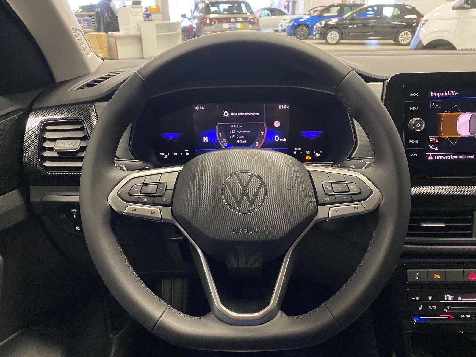 Volkswagen T-Cross 1.0 TSI DSG Life+AHK+KAMERA+PDC vo+hi+BC, миниатюра 9