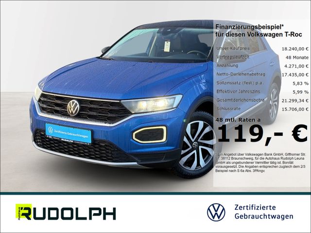 VW T-Roc Active 1.0 TSI 6-Gang LED BT Navi SHZ ACC 
