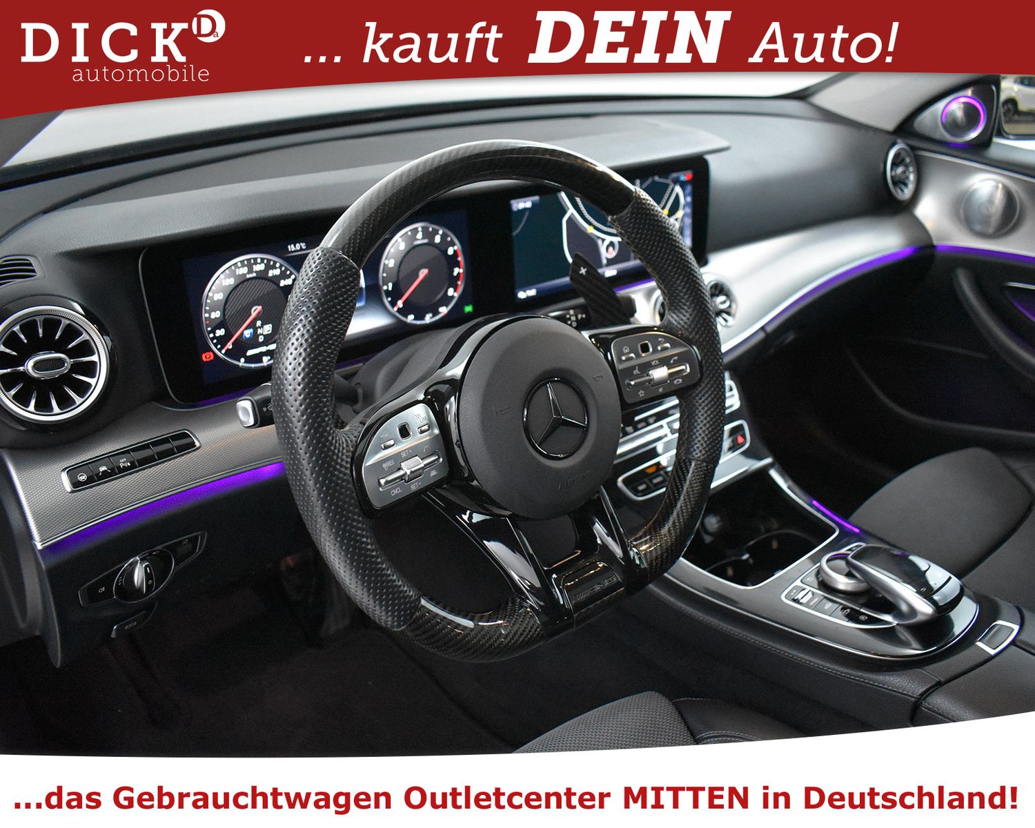 MERCEDES-BENZ E400d 4M Avant AMG LUFT+PANO+WIDESC+BURM+MULTIB+ - Image 15