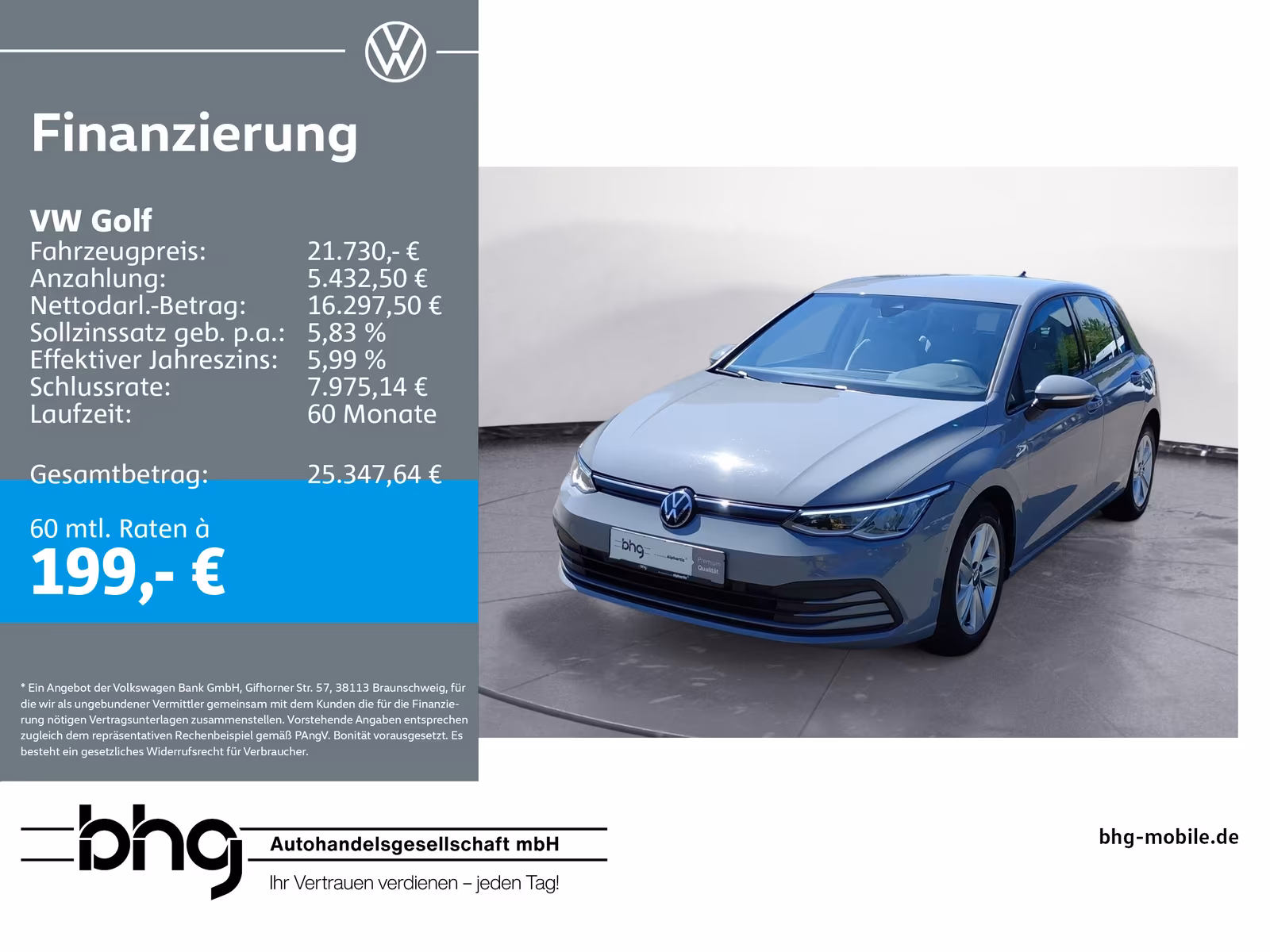Volkswagen Golf Life 2,0 TDI DSG