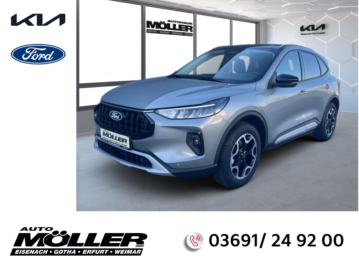 Ford Kuga 2.5l PHEV Active X AHK Ergonomie-Sitz LED