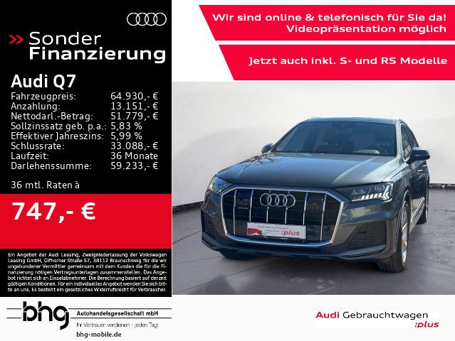 Audi Q7 50 TDI quattro S-line Matrix/Pano/Navi/ACC/As