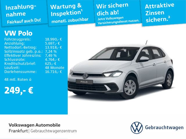 Volkswagen Polo 1.0 TSI FrontAssist LaneAssist LED DAB+