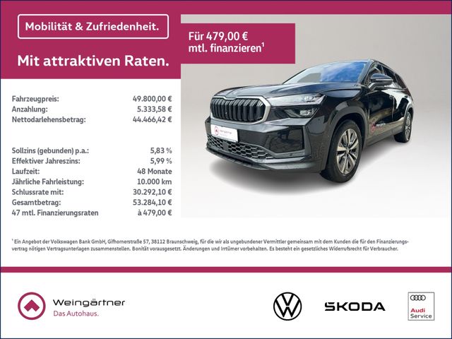 Kodiaq 2.0 TDI 4x4 Selection, AHK, Rückkamera, W