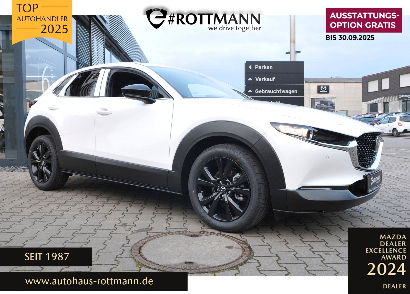 Mazda CX-30 2025 SoMo eSKYACTIV-G2.5 140ps Aut. Homura