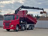 Scania G 450 Kipper*HIAB X - HIDUO 188 * 8x4*TOPZUSTAND - Scania Autotransporter