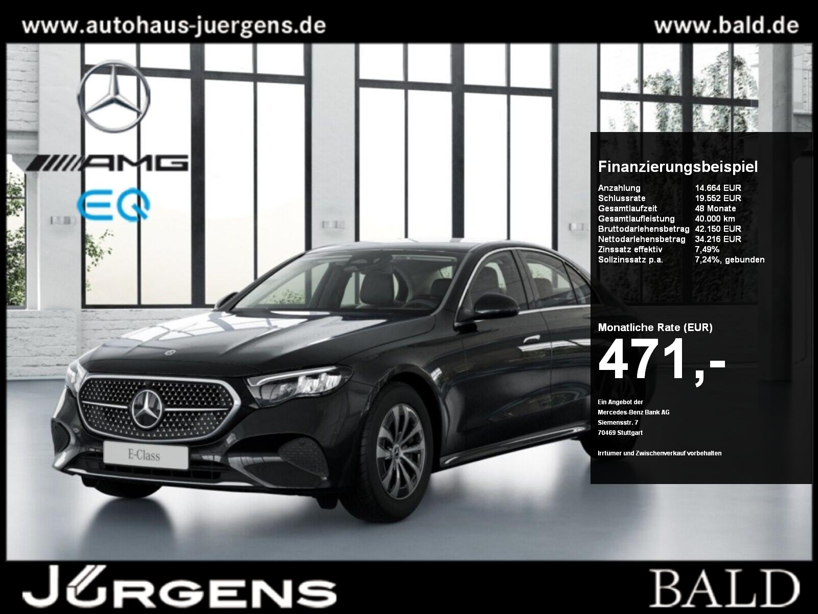 Mercedes-Benz E 220 d Avantgarde/AHK/Ambi/Distr/Totw/LED/Cam