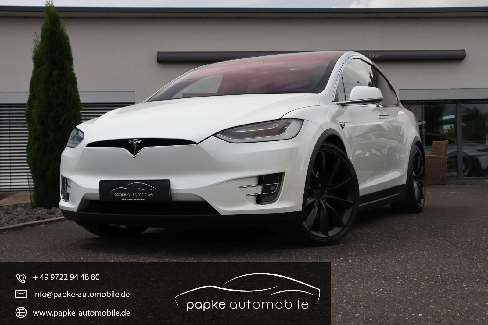 Tesla Model X AWD Long Range Raven +MwSt+22ZOLL+FSD+1.