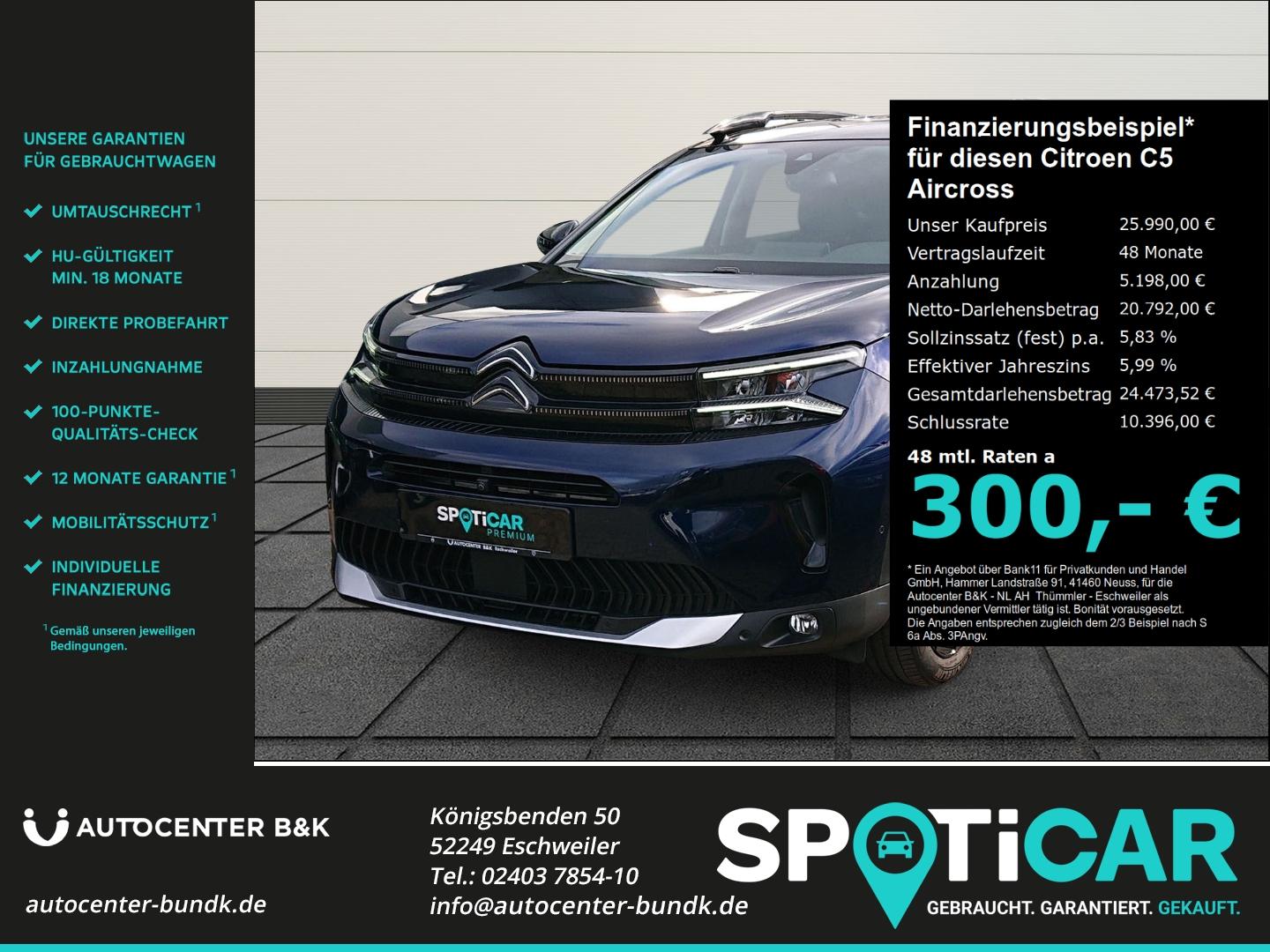 Citroën C5 Aircross PureTech 130 EAT8 Max SHZ 360° Highw