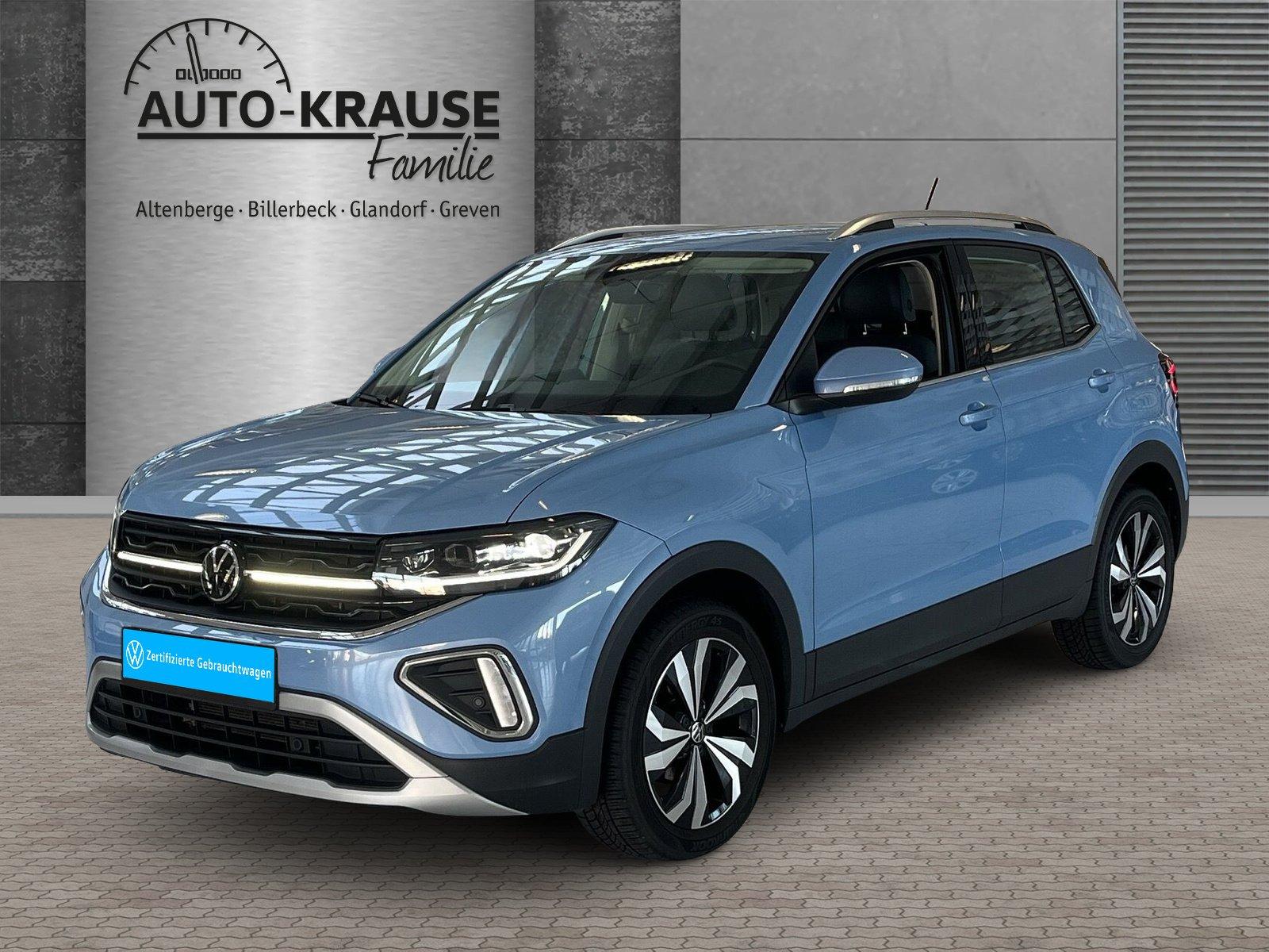 Volkswagen T-Cross 1.0 TSI Style AHK Matrix R-Kamera