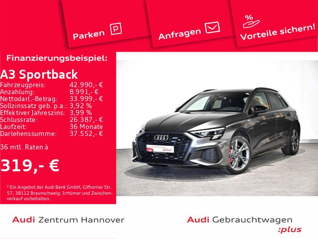 Audi A3 Sportback S line 45 TFSIe AHK B&O Kamera Navi