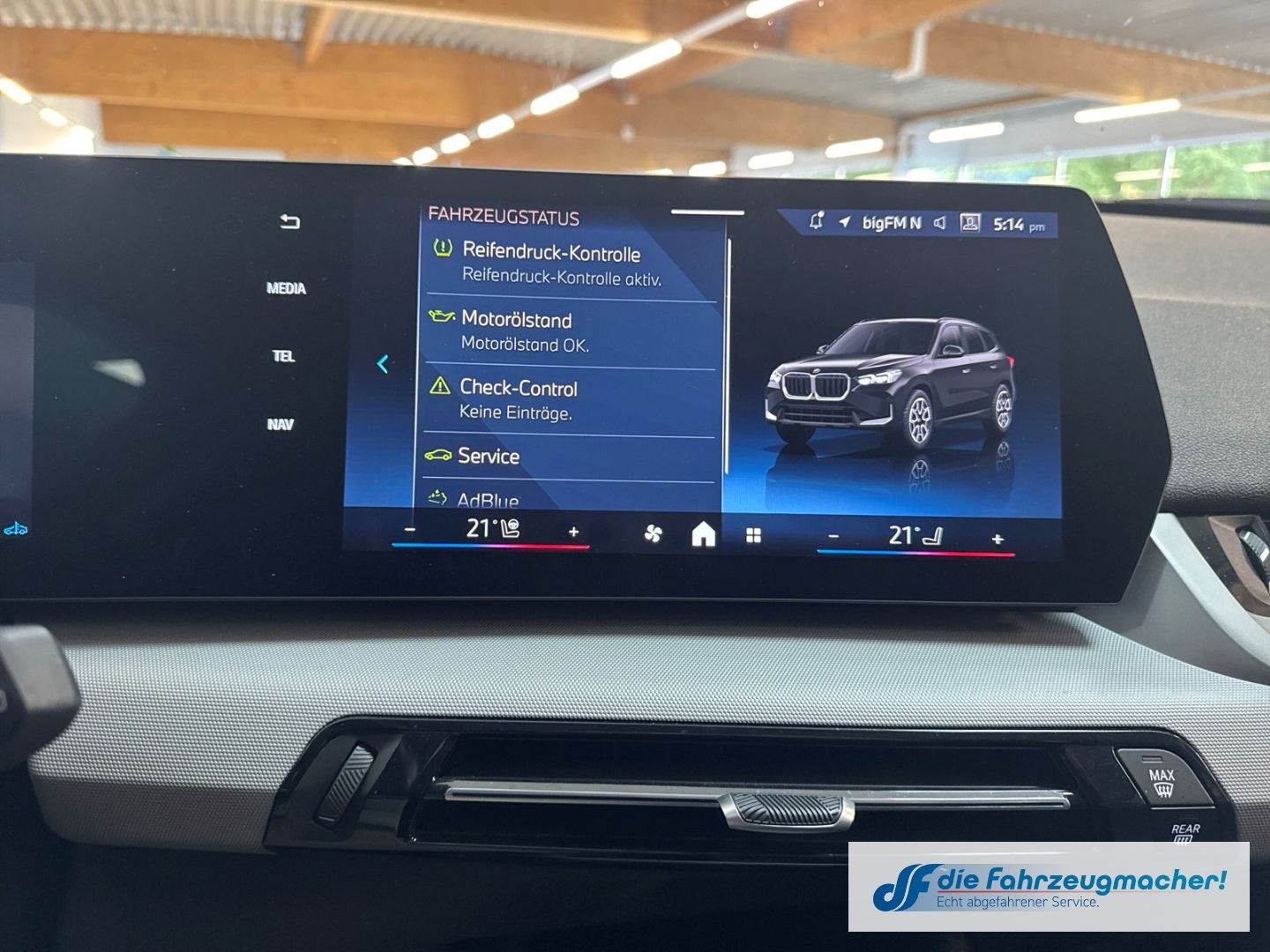 Fahrzeugabbildung BMW X1 xDrive 20 d Park-Assistent Navi Digitales Coc