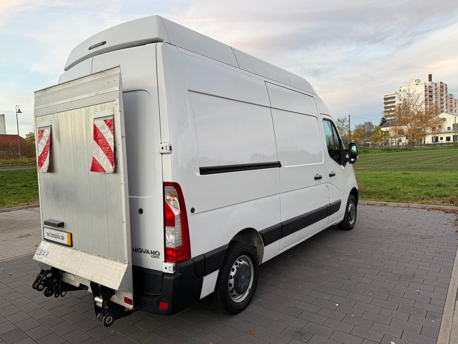 Opel Movano L2H3 3,5t Ladebordwand Hebebühne