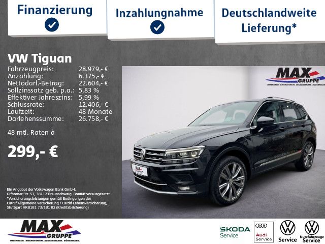 Tiguan 2.0 TSI HIGHLINE HUD+PANO+KAM+STHZ+AHK+DC