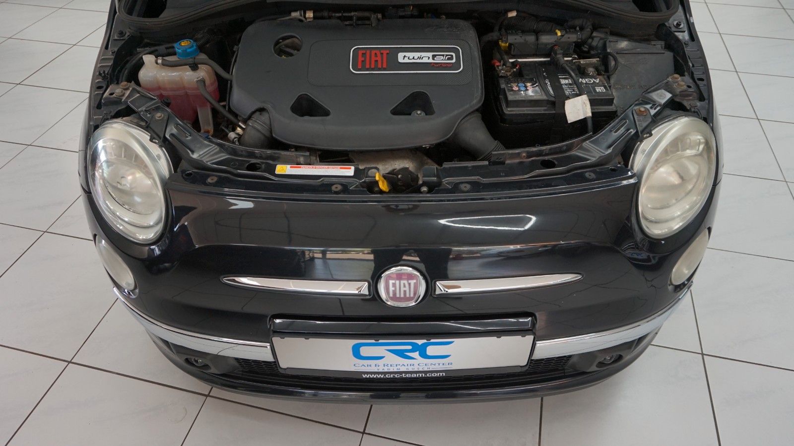 Fahrzeugabbildung Fiat 500 Lounge Cabrio  Scheckh. gepfl. TÜV neu