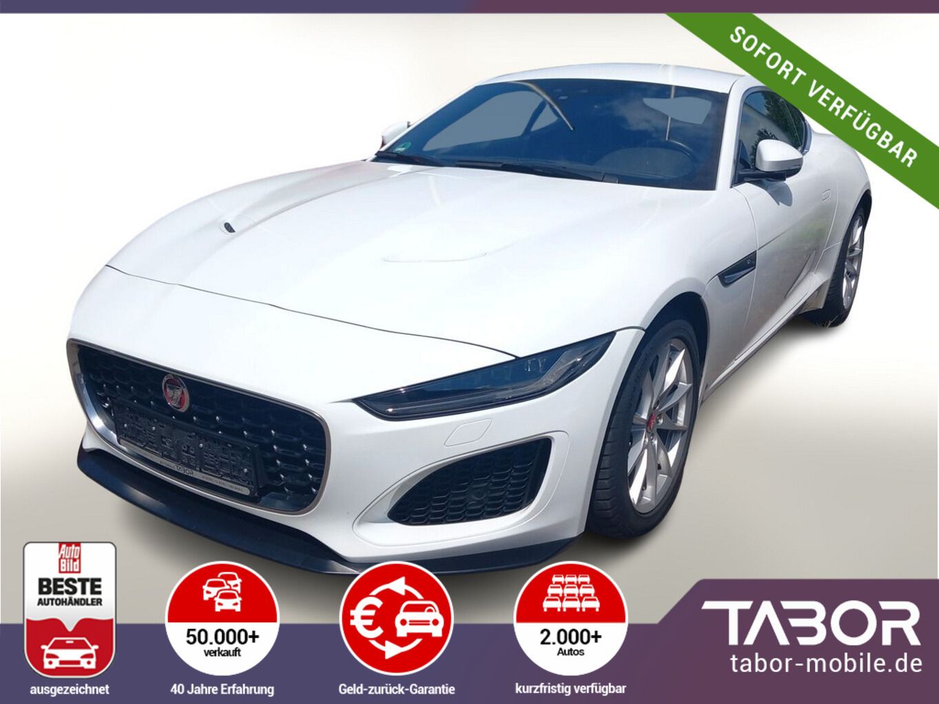 Jaguar F-TYPE 2.0 P300 SHZ LED Nav Leder 18Z Kam
