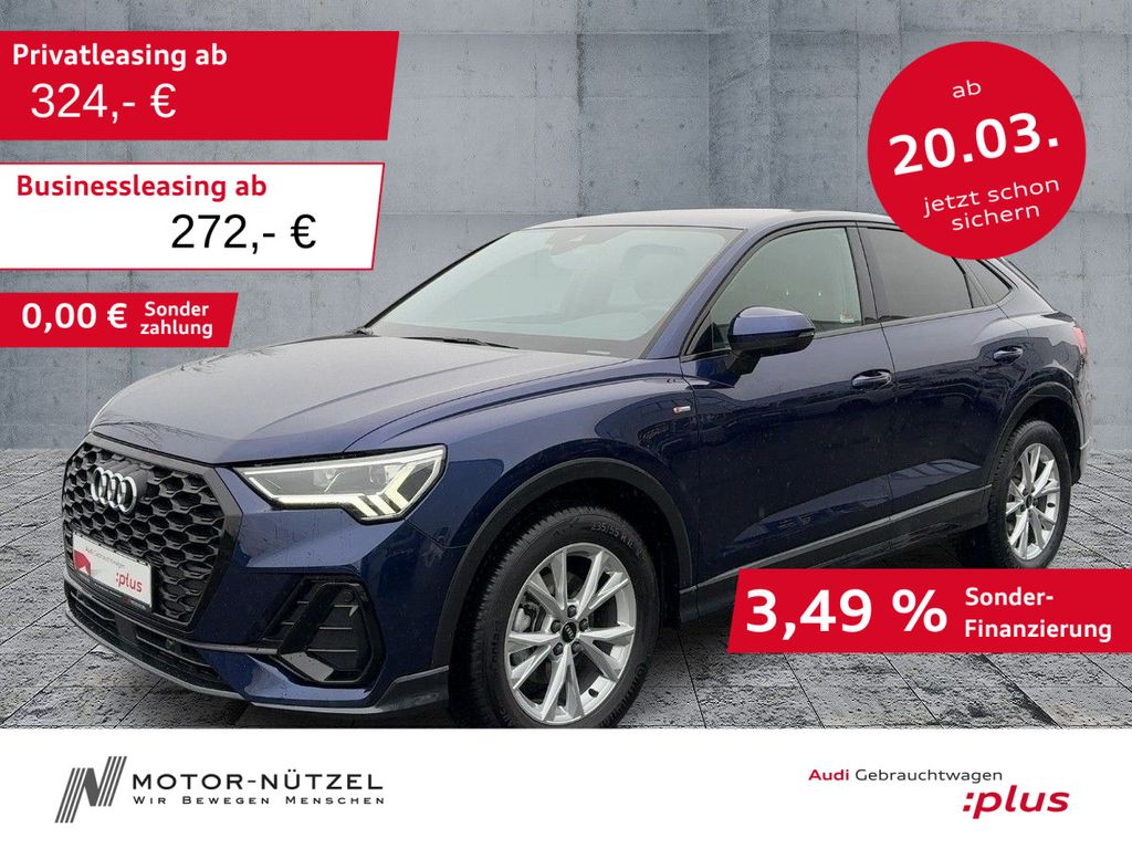 Audi Q3 Sportback 35 TFSI S-TR S-LINE LED+NAV+RFK+ACC