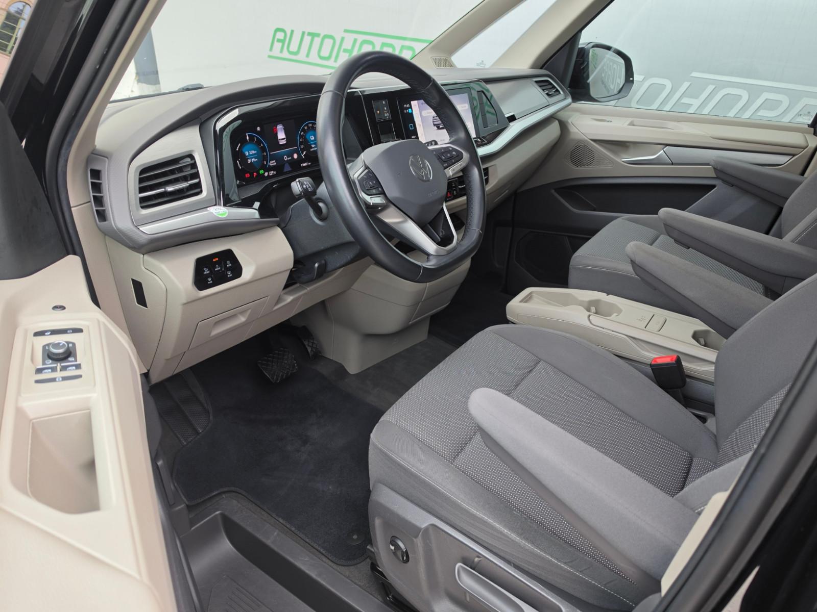 VOLKSWAGEN T7 MULTIVAN LIFE eHYBRID 150ch - 6 PLACES - TOIT PANORAMIQUE - ACC - ATTELAGE PIVOTANT - CHAUFFAGE AUXILIAIRE