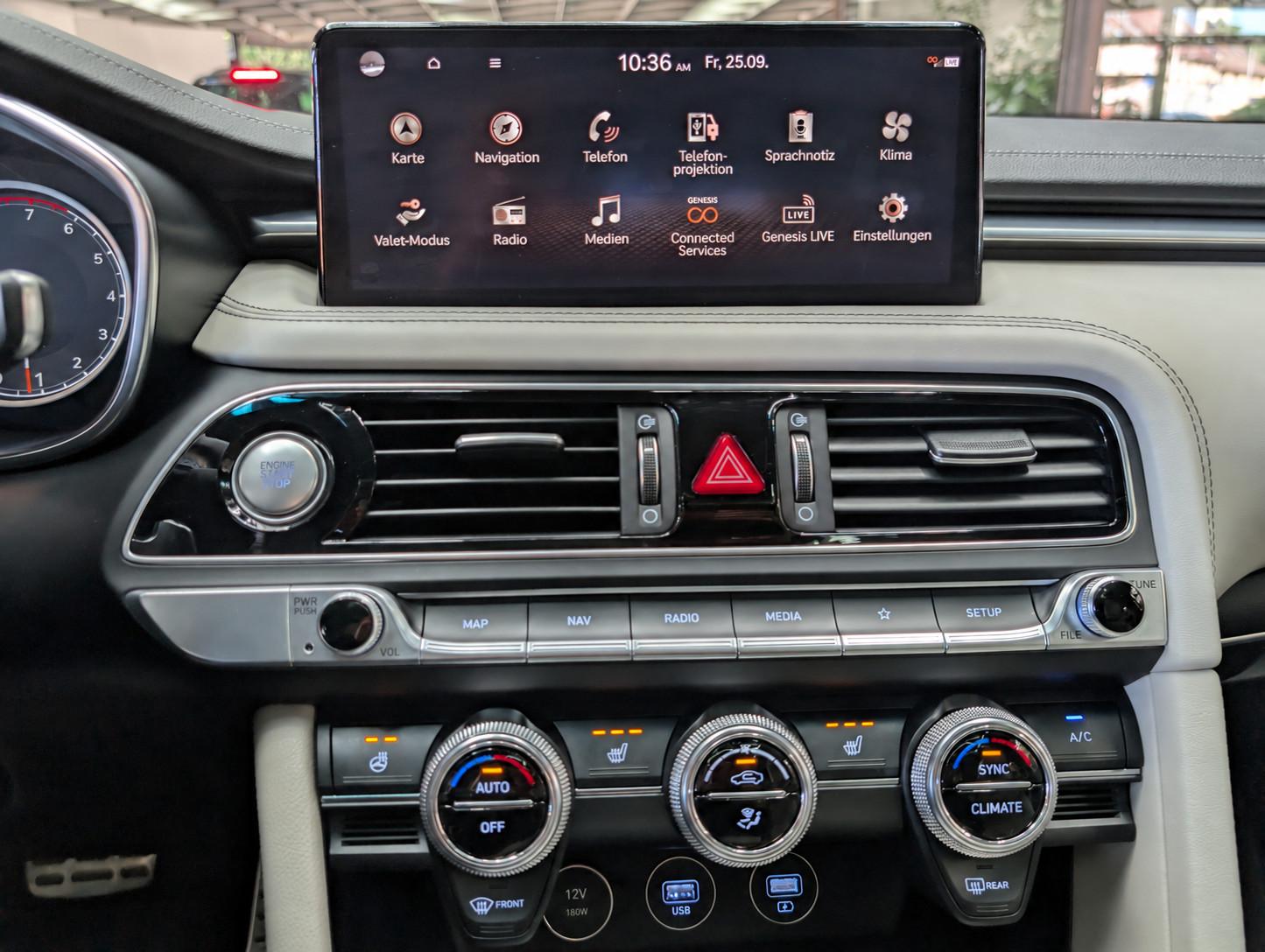 Genesis G70 2.0 T-GDI Sport PANO*LEDER*ACC*LED*KAM*19"LM, миниатюра 28