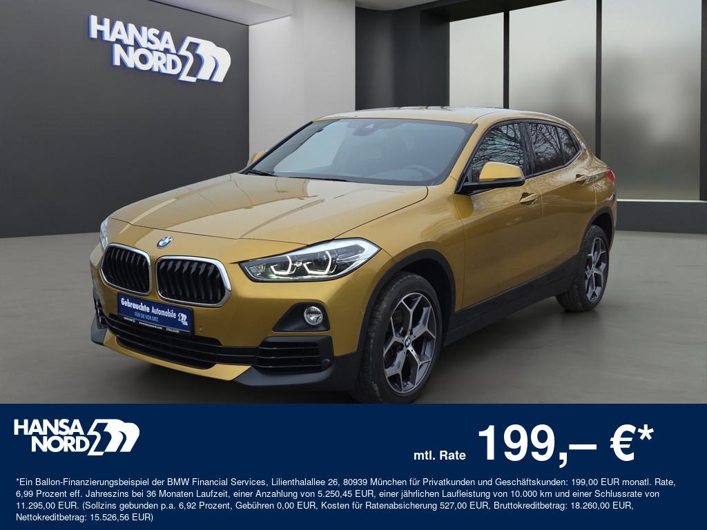 BMW X2 sDrive18i ADVANTAGE PLUS LED NAVI PDC FSE 18"