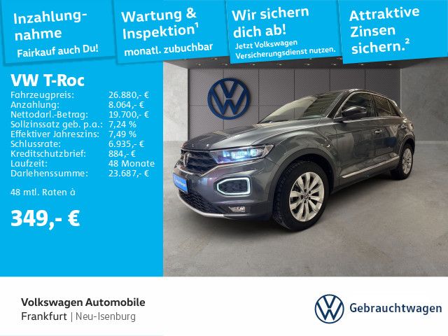 Volkswagen T-Roc Sport 2.0 l TDI DSG 4Motion Navi LED Heckl