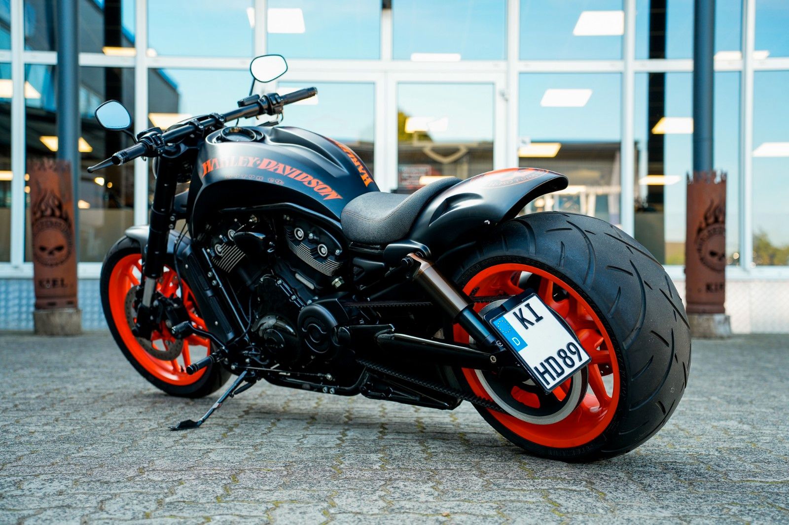 Fahrzeugabbildung Harley-Davidson VRSDCX Night Rod Special - BBC Dragbar AIRRIDE