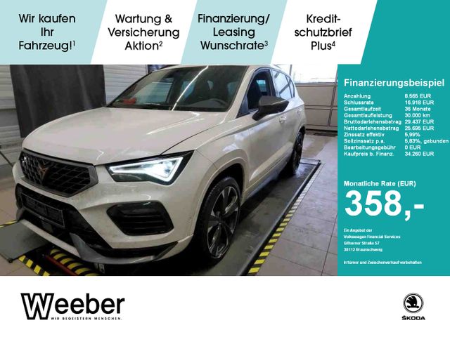 Cupra Ateca 2.0 TSI 4Drive DSG AHK Navi LED 360° AHK