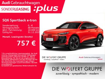 Audi Leasingangebot: Audi SQ6 Sportback e-tron ACC*360°*AHK*PANO
