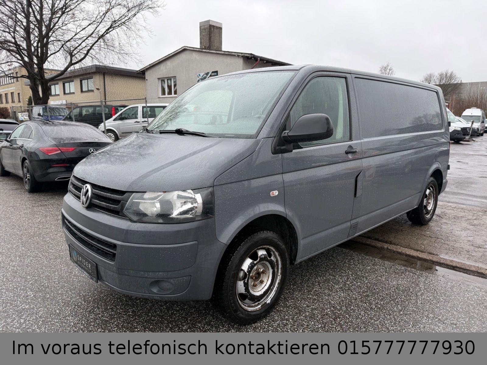 Volkswagen T5 Transporter Kasten lang AC AHK TÜV 2J TÜV