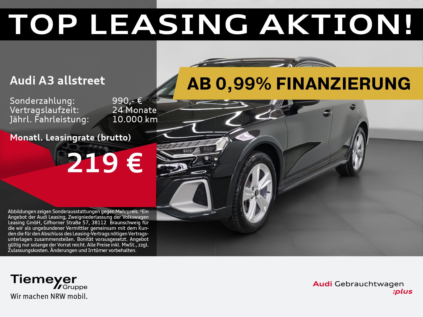 Audi A3 allstreet 35 TFSI LEDER KAMERA AHK eSITZ LED