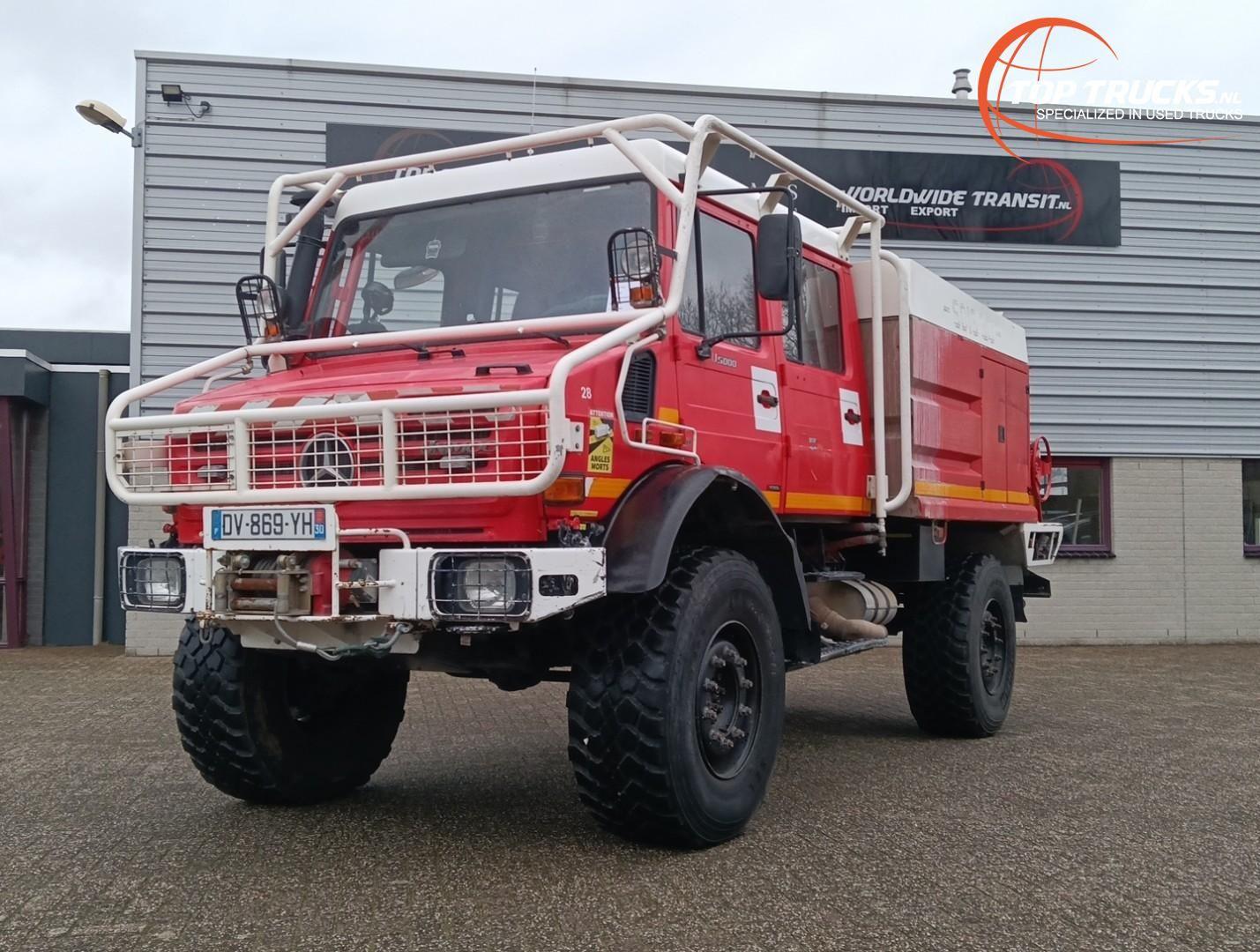 Unimog U 5000 4x4 - (type 437.4) 4000 ltr - Feuerwehr D