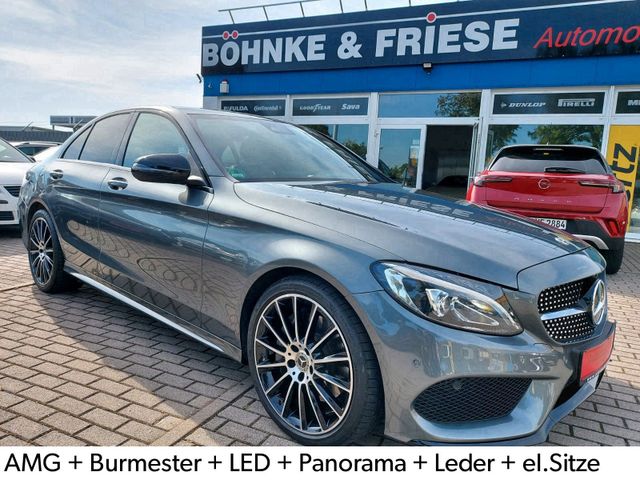 Mercedes-Benz C 250 Lim. AMG LED Leder Panorama Burmester