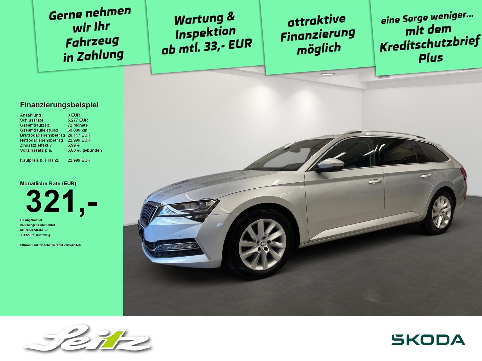 Skoda Superb Combi 1.4 TSI iV Style *MATRIX*KAMERA*NAV