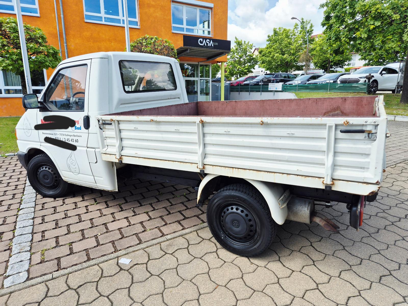 Volkswagen T4Pritsche LKW ZULASSUNG AHK 2HD TÜV NEU 08.2028