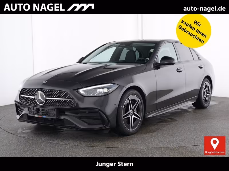 Mercedes-Benz C 180 AMG AHK+PANO+NIGHT+KAMERA+LED+MEMORY+NAVI+