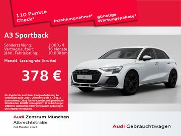 Audi A3 Sportback 40 TFSI e S tronic S line ACC/AHK/H