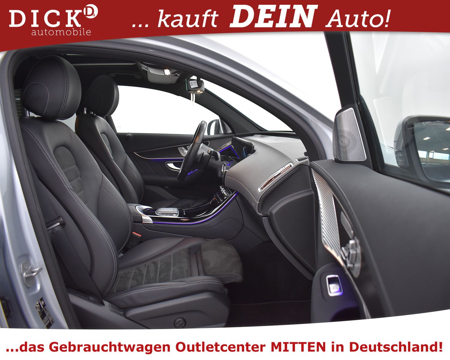 MERCEDES-BENZ EQC 400 4M 2X AMG Line PANO+STDHZ+BURM+360+HEAD+ - Image 12