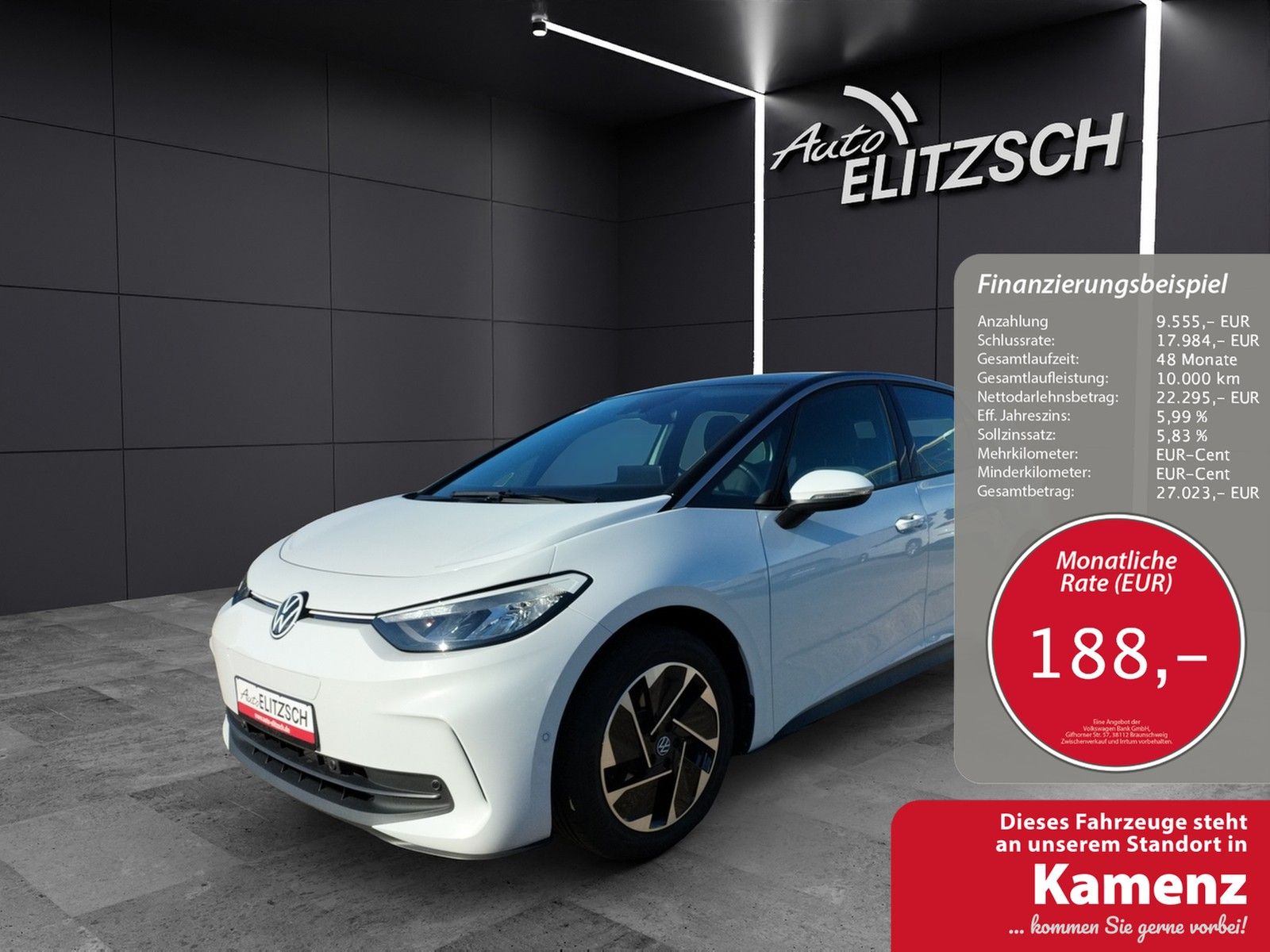 Fahrzeugabbildung Volkswagen ID.3 Pro LED Navi ACC RFK SH