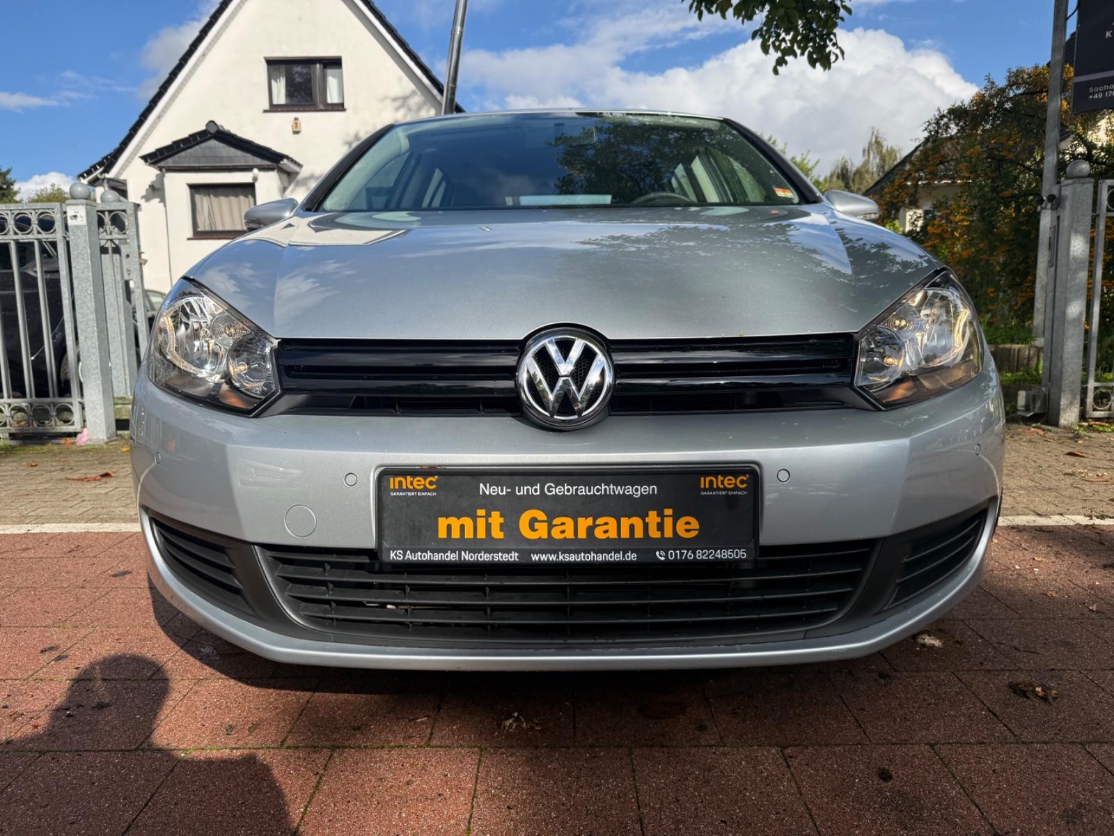Volkswagen Golf VI MIT WENIG KILOMETER/GARANTIE/UNFALLFREI