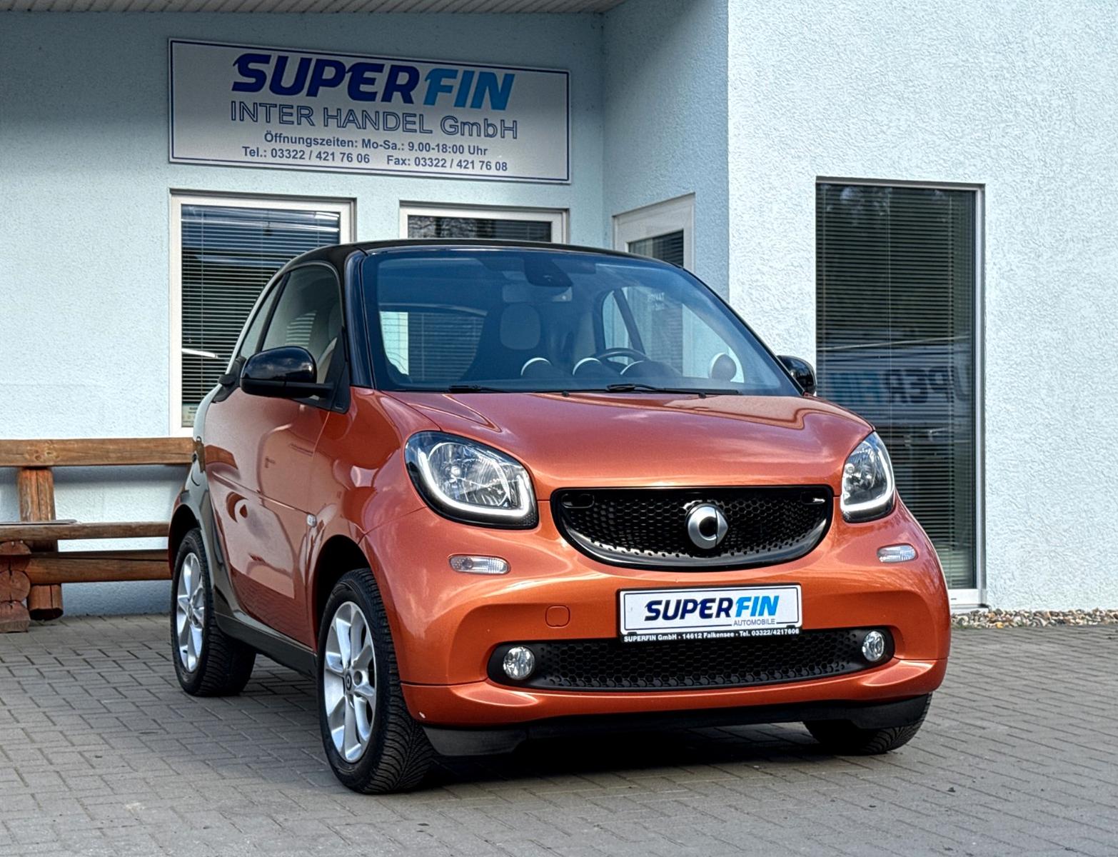 Smart ForTwo coupé 66kW passion LED LM KLIMA PANORAMA