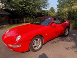 Porsche 968 Cabrio in Rot mit H-Zulassung - Porsche Oldtimer mit Benzin-Antrieb