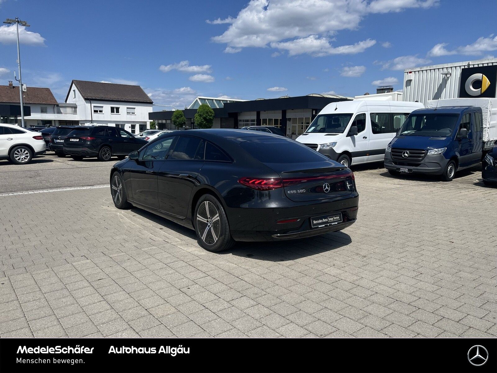 Mercedes-Benz EQS 580 4M Advanced Night 20 Hyper Pano AHK 360 foto 3