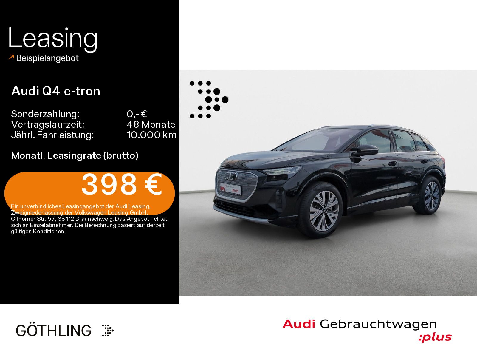 Audi Q4 e-tron 40*Matrix*Virtual*Navi+*Sportsitze*EPH