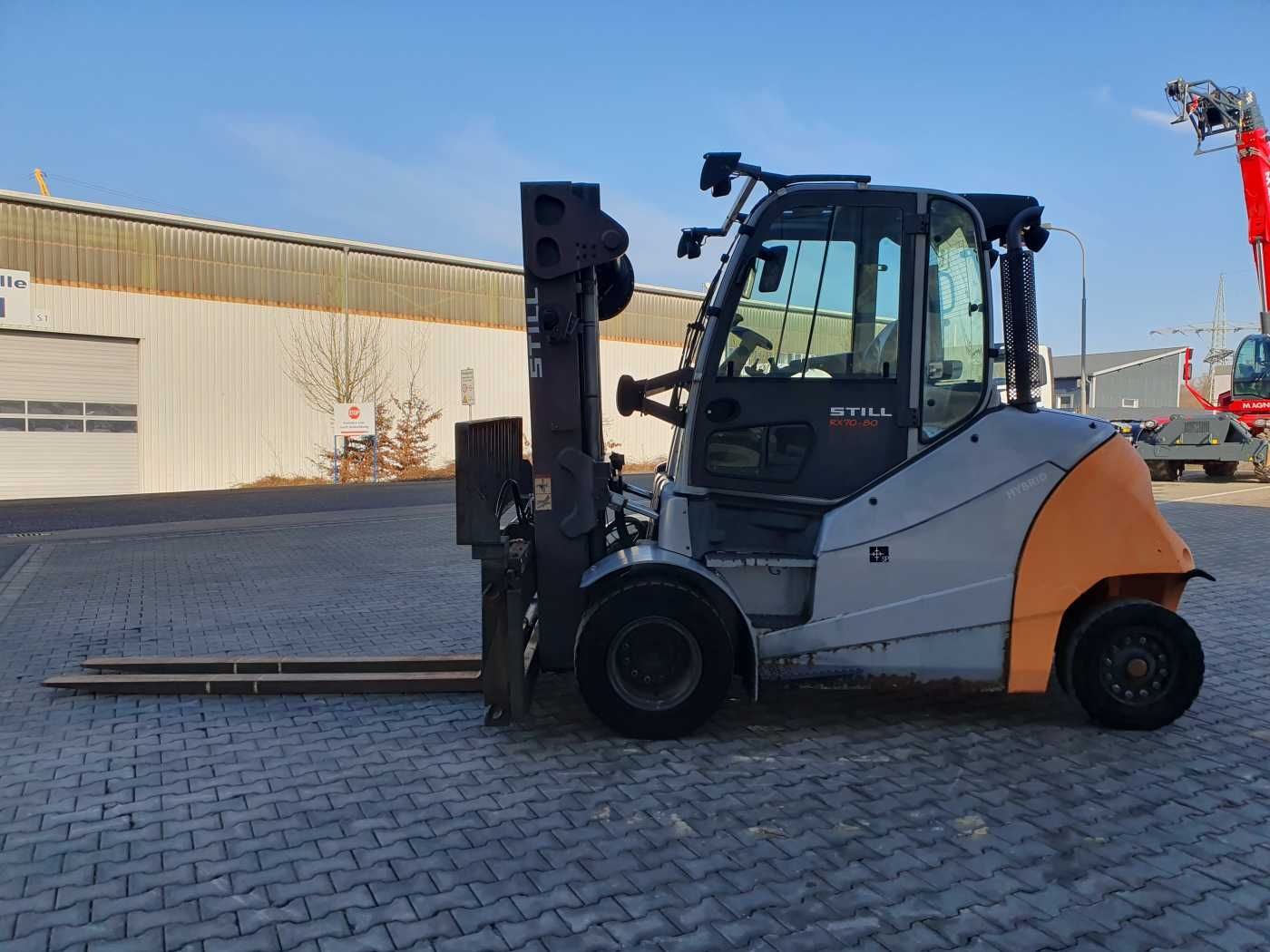 Fahrzeugabbildung Still RX70-80 / Duplex: 4.70m! / Zinkenversteller / SS