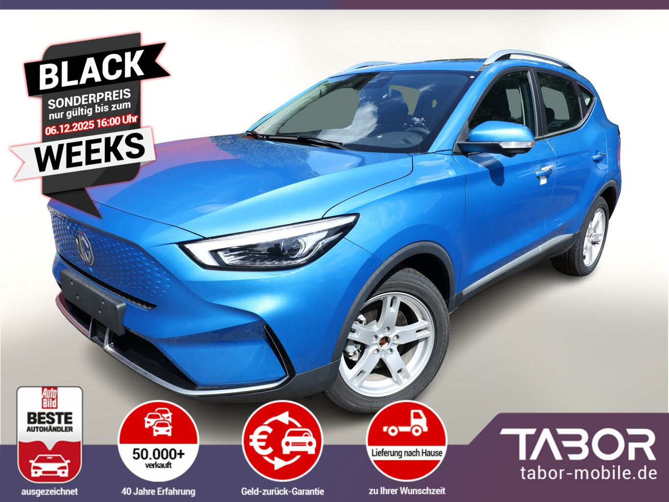 MG ZS EV 51kWh Luxury Pano LED Nav ACC UVP-41%*