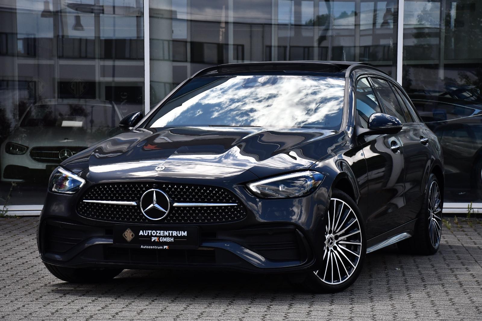 Mercedes-Benz C 300e T Modell AMG Pano DigiLight Burmester HUD